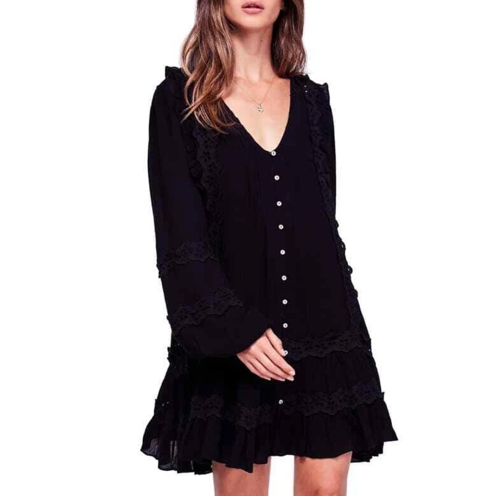 Free People Snow Angel Tunic Dress NWT!